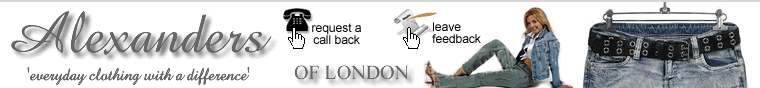 Alexanders of London for quality denim jeans, trousers, denim jeans, custom denim jeans, clothes, clothing, dsicount jeans, discount clothes, purchase jeans on line