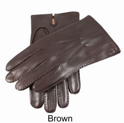 Mens Cashmere Lined Leather Glove