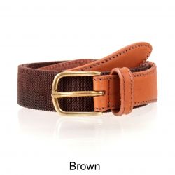 Mens Elasticated Webbing Belt