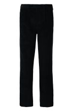 Mens Country Cord Trousers Flat Fronted Navy