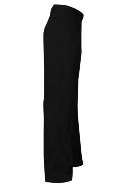 Mens Linen Trousers Black (5042) #3