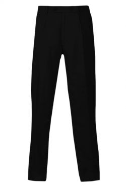 Mens Linen Trousers Black (5042)