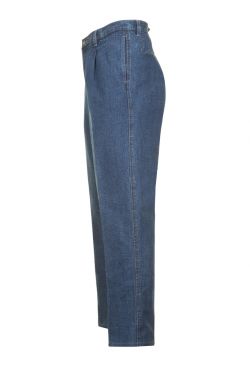 Mens Single Pleated Denim Chino (A016) #6