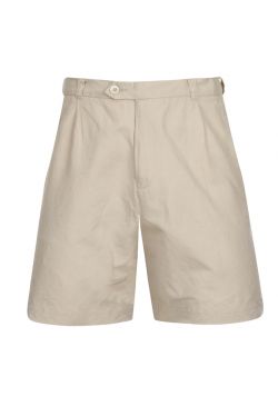 Mens Linen Shorts Beige (A011) #1
