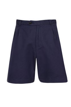 Mens Linen Shorts Navy (A011)