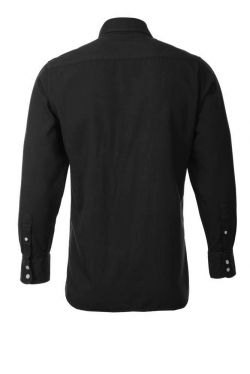 Fine Cotton twill Shirt Dark Grey #3