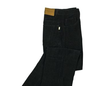 Mens Corduroy Jeans 8 wale Black