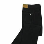 Mens Corduroy Jeans 8 wale Black