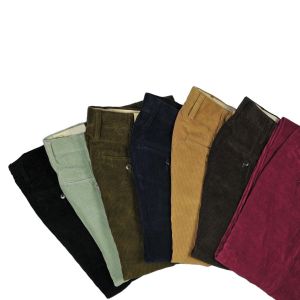 Mens Corduroy Trousers 8 wale Tan #3